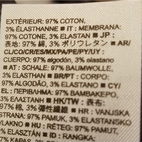 Gap Bermuda Stretch Midrise Black Shorts NWT Size 6 - Picture 7 of 7